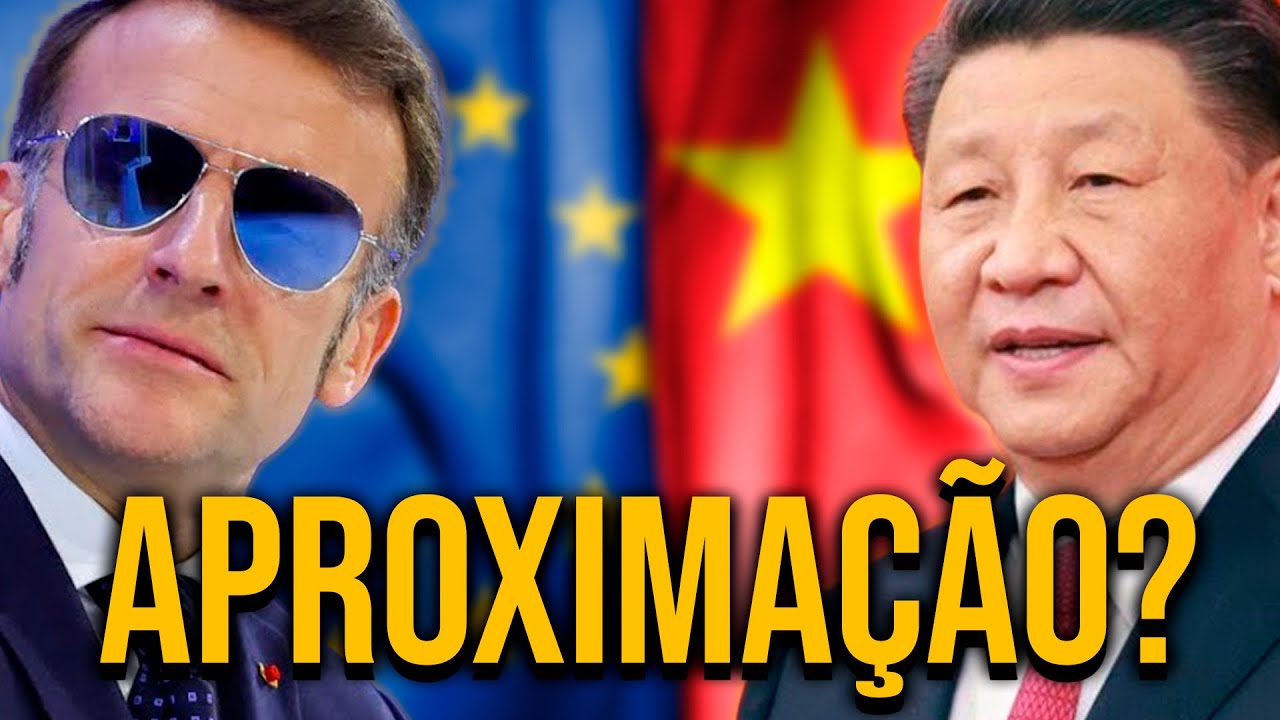 MACRON DECLARA 'GUERRA' AOS EUA E PEDE APOIO DA CHINA — EUROPA PREPARA BAZUCA COMERCIAL