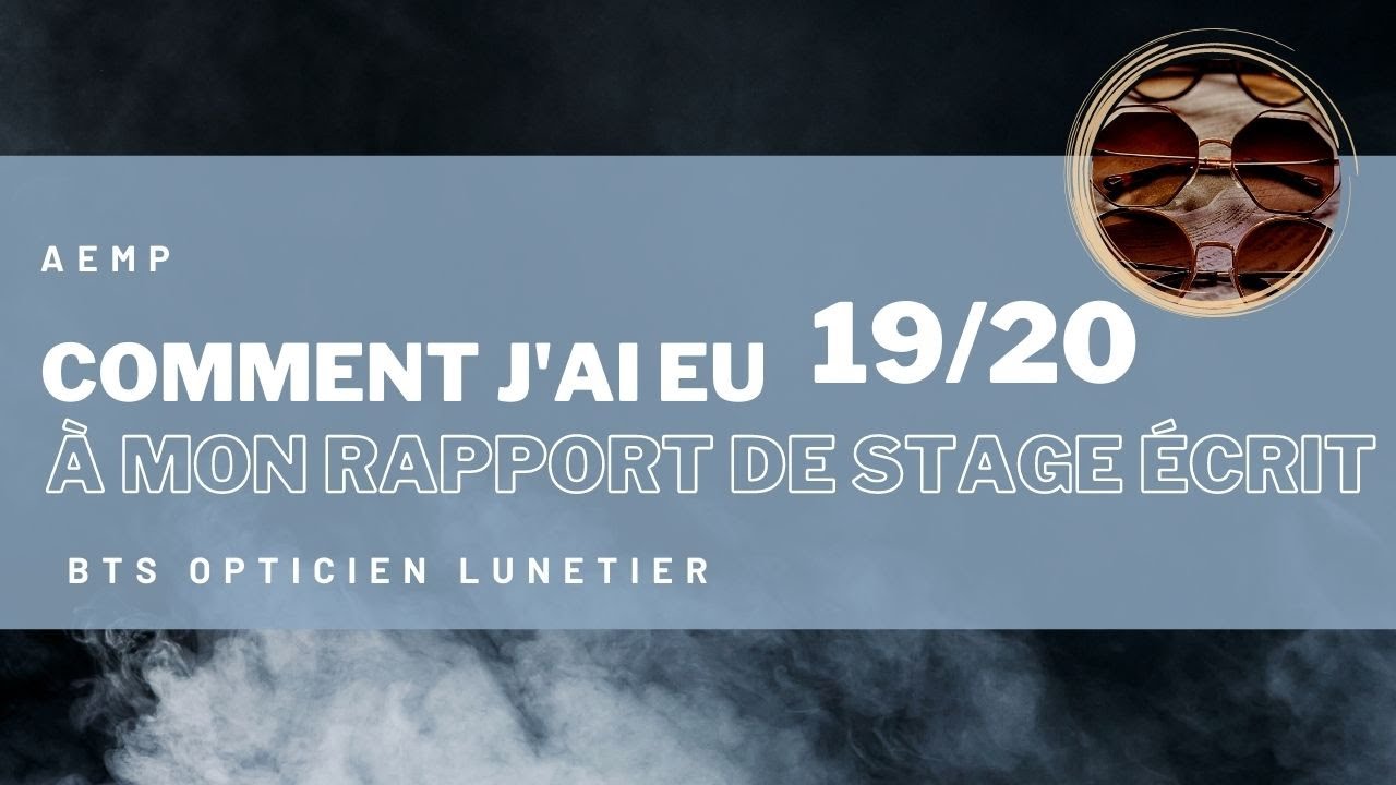 AEMP- Exemple de rapport de stage BTS OL