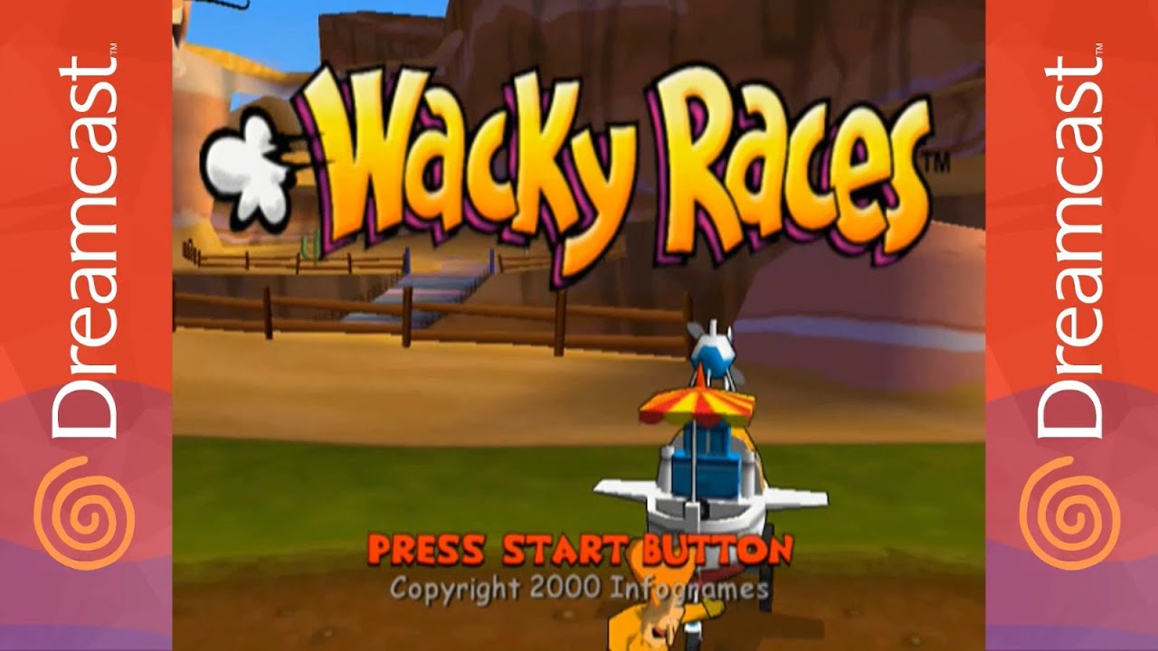 Wacky Races - Dreamcast gameplay