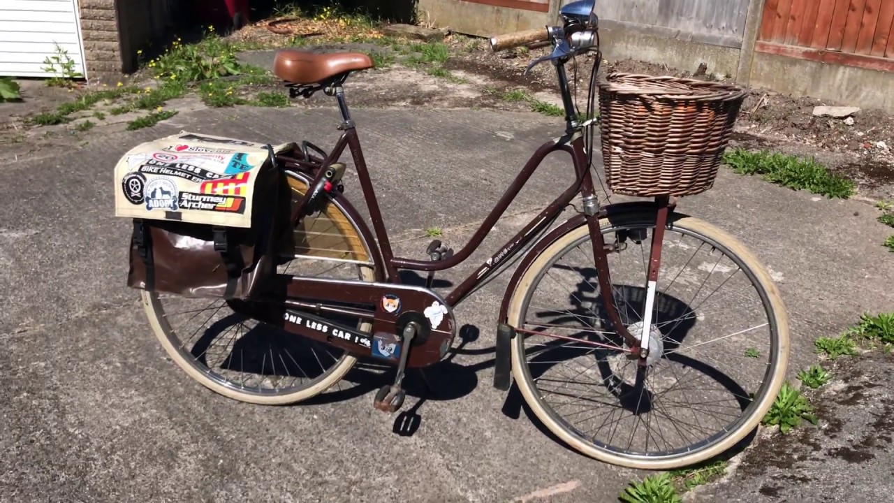 My grocery getting ‘beater’ bike. 1982 Sparta Romein Dutch bike.