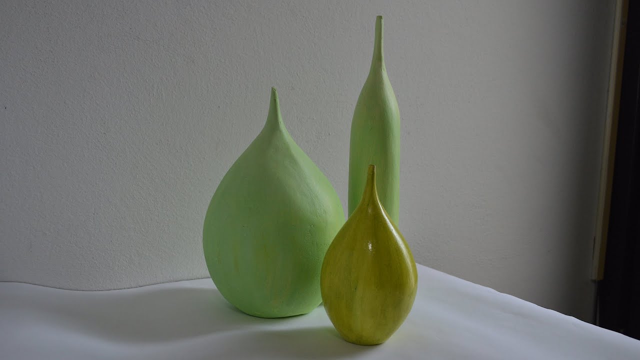 Hermosos Jarrones Hechos con GLOBOS- Stunning Vases Made With Balloons