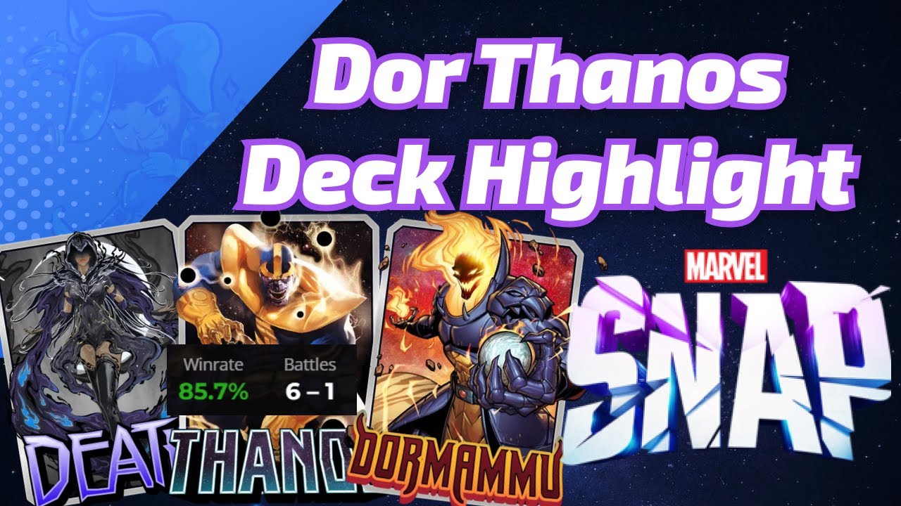 Dormammu Thanos crushes Conquest for Me | Marvel SNAP Deck Highlight