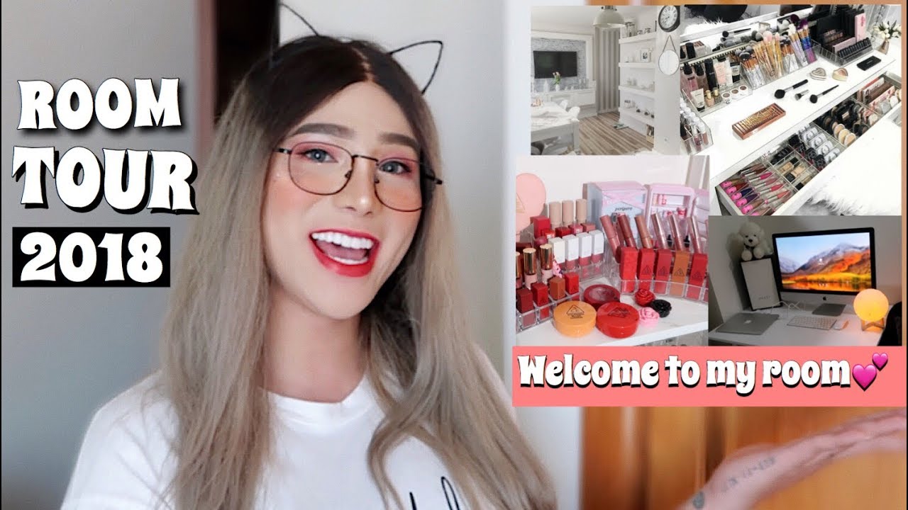 KHÁM PHÁ PHÒNG CỦA TY |  Room Tour 2018 | -  My Makeup Collection