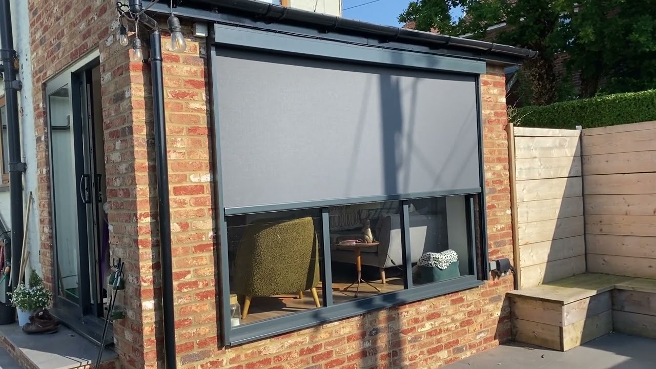 Lex Blinds | Outdoor Blinds | How to protect large windows from sun