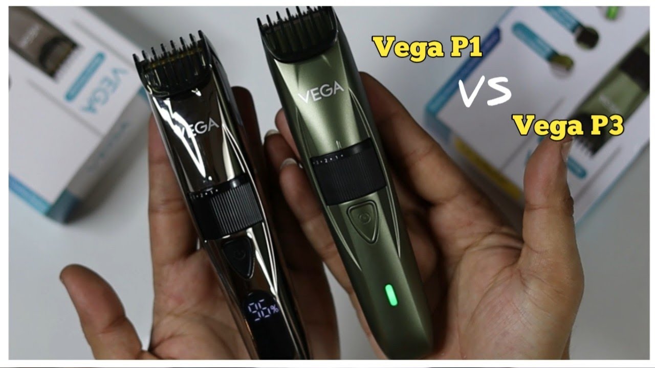 VEGA P1 VS VEGA P3 BEARD TRIMMER | DETAIL COMPARISON 👌