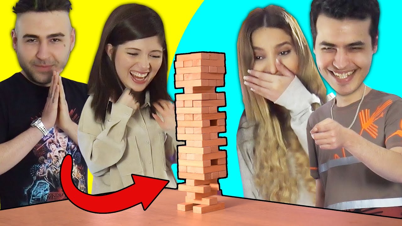 JENGA FIGHT 😂 کی برنده این بازیه؟