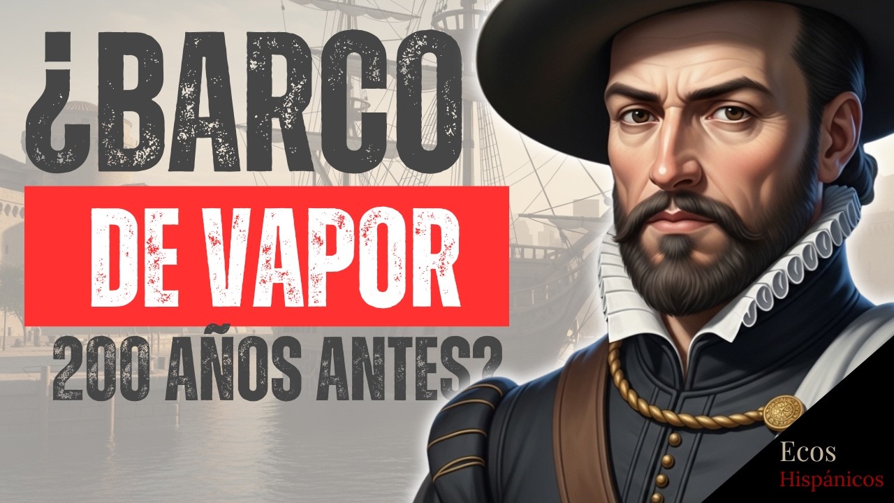 ¿España inventó el barco de vapor 200 años antes que los ingleses? (Blasco de Garay)