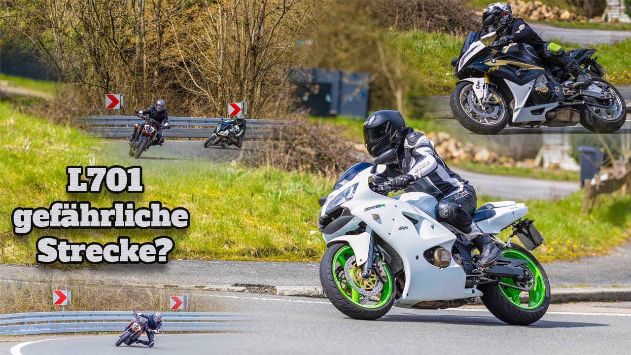 Die gefährlichste Motorradstrecke Deutschlands? Die L701   2024