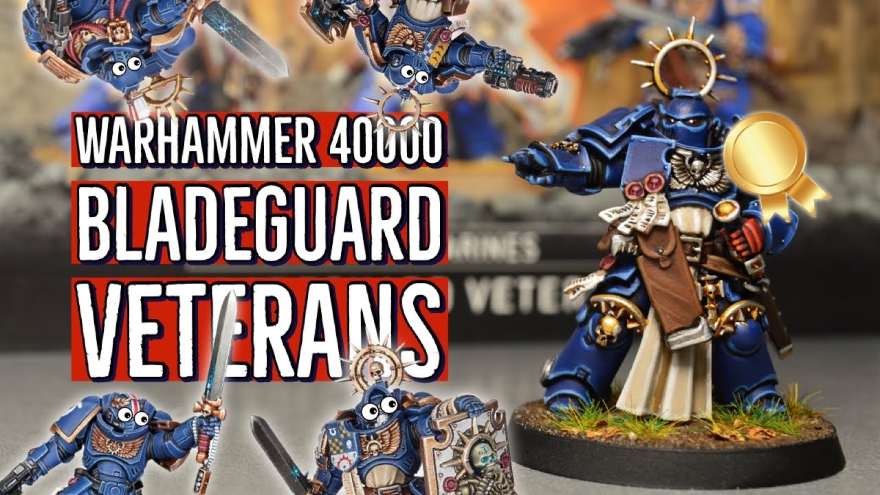 ЭТА КОРОБКА ЗАДАЛА НОВЫЙ СТАНДАРТ ДЛЯ КИТБАША &mdash; Bladeguard Veterans Warhammer 40000