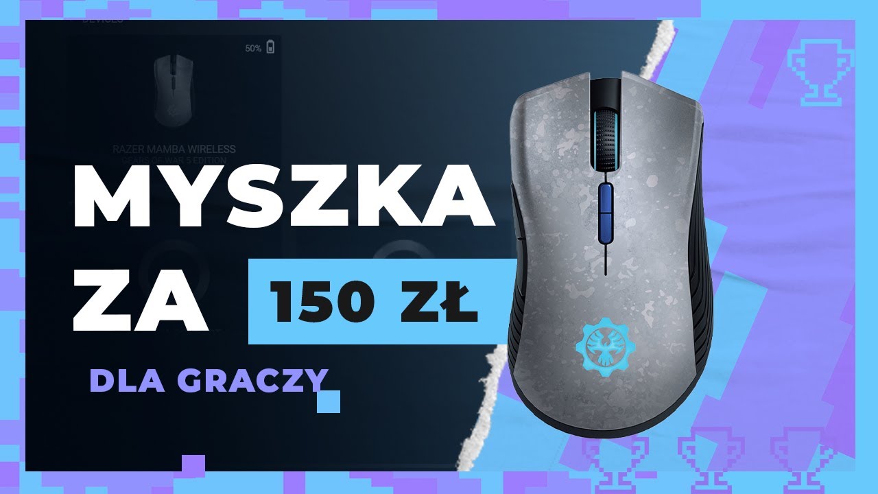 MYSZ BEZ OGONKA I ZA JEDYNE 150 PLN ✅ Test i recenzja Razer Mamba Wireless