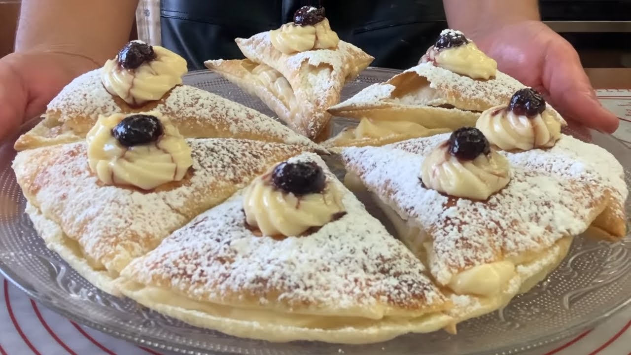 SE AMI LA PASTA SFOGLIA IMPAZZIRAI PER QUESTI DOLCI !FACILISSIMI!!