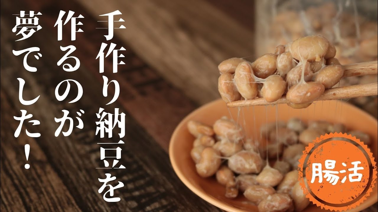 手作り納豆【発酵食品】【ヘルシーレシピ】【ヨーグルトメーカー】