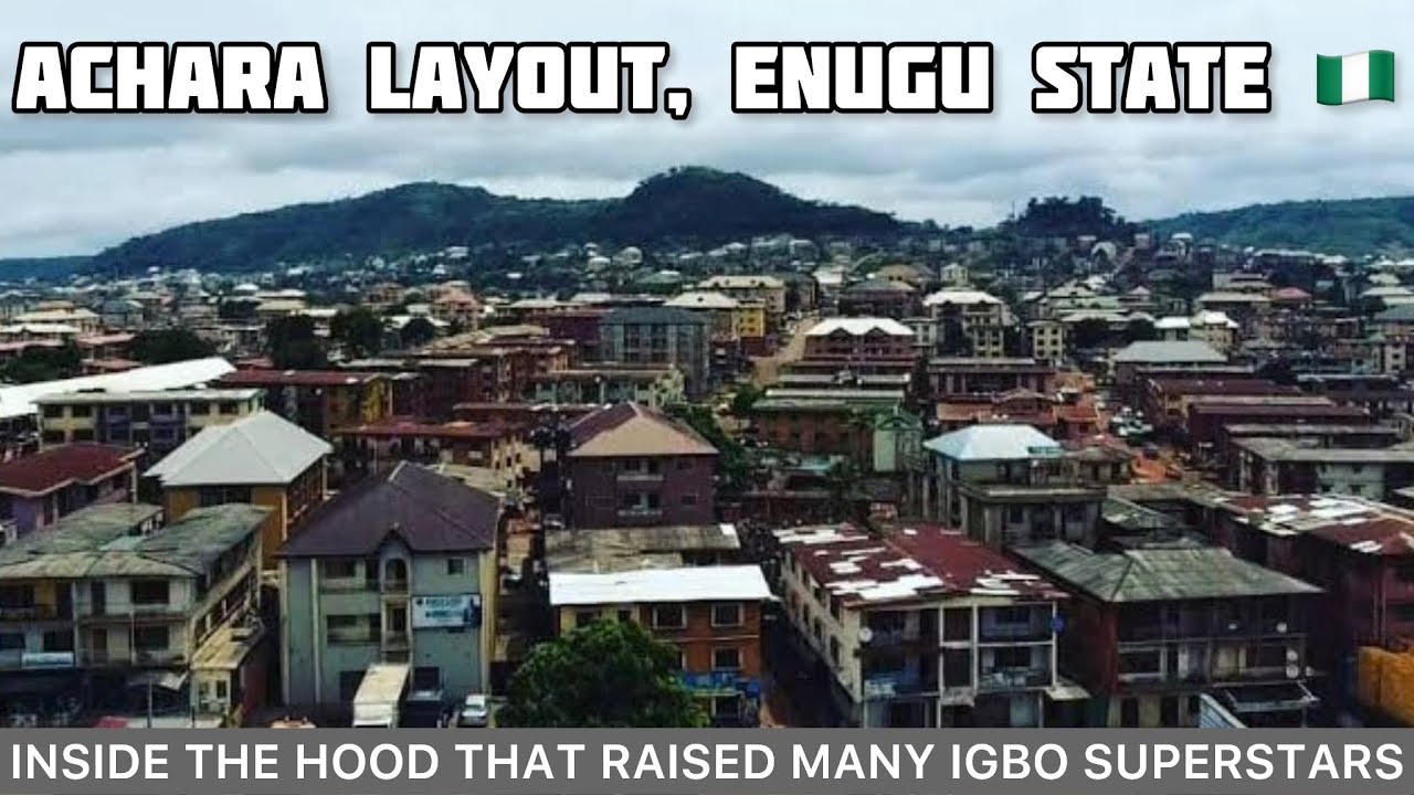 ENUGU STATE, NIGERIA - Inside One of the Best Neighbourhood (Achara Layout) in Enugu State 2024