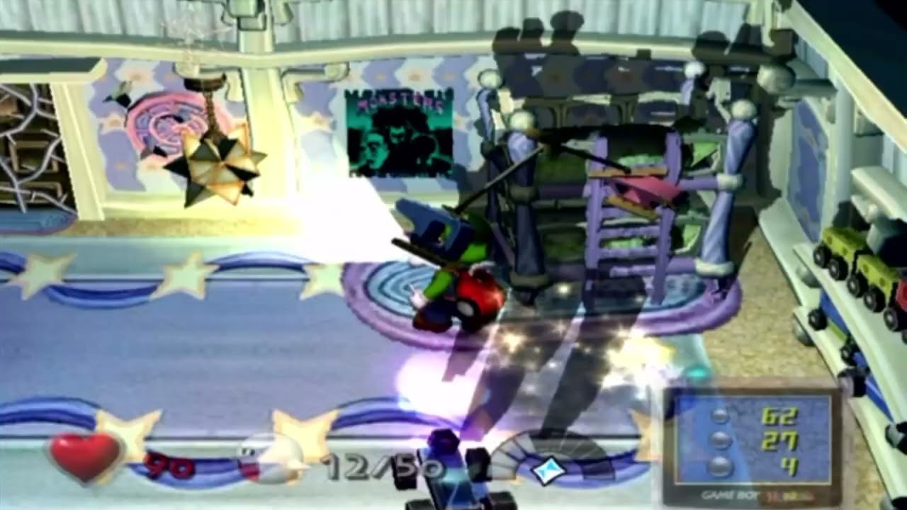 Luigi's Mansion - Bereich 3 - Zimmer der Zwillinge - Fortis und Wegbert - Marios Schuh