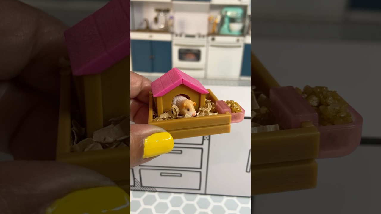 MiniVerse Guinea Pig! 🐹 #miniverse #miniverseanimals #miniatures