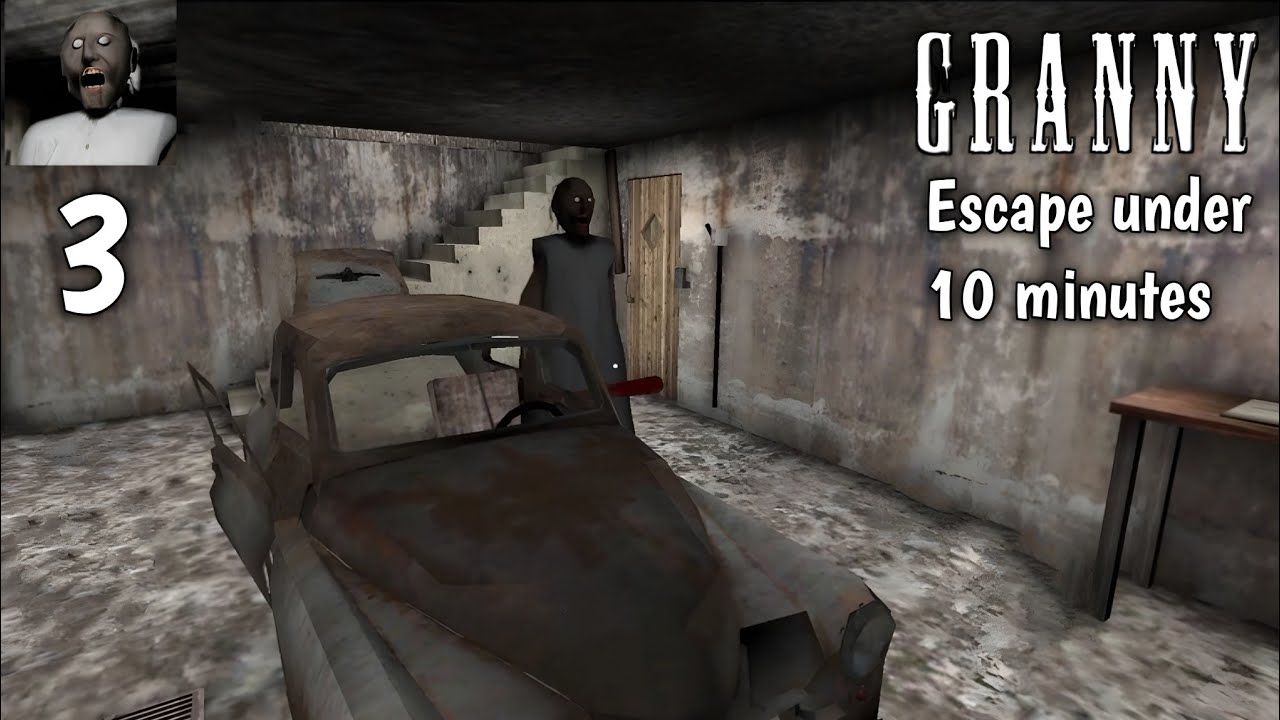 Escape under 10 Minutes in normal mode Granny chapter 1 - Tazexlux 2.O
