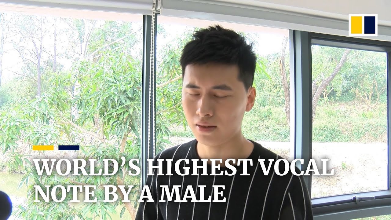Chinese man breaks world record for &lsquo;highest vocal note by a male&rsquo; with ear-piercing singing