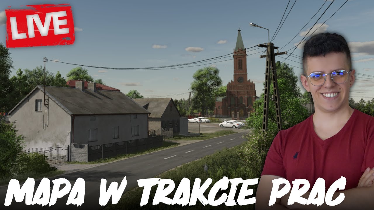LIVE🔴 Robię mapę: Solek do FS25 | LECIMY po 80k SUBÓW