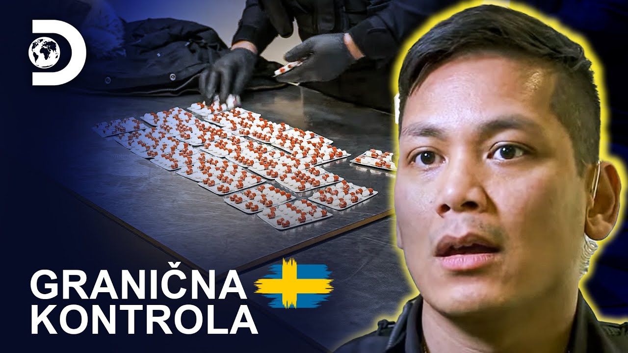 Uhvaćen sa torbom punom opijata! | Granična kontrola: Švedska