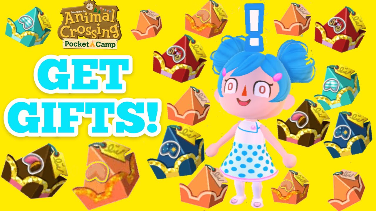 HOW TO GET GIFTS in Animal Crossing Pocket Camp