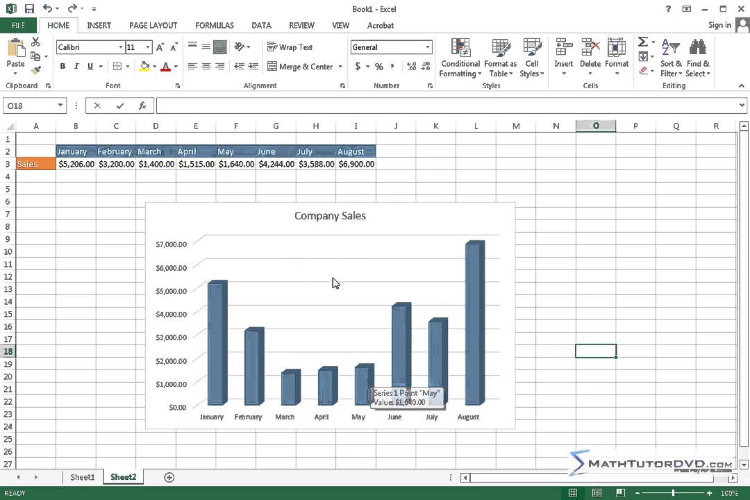 Lesson 1 - Introduction To Excel