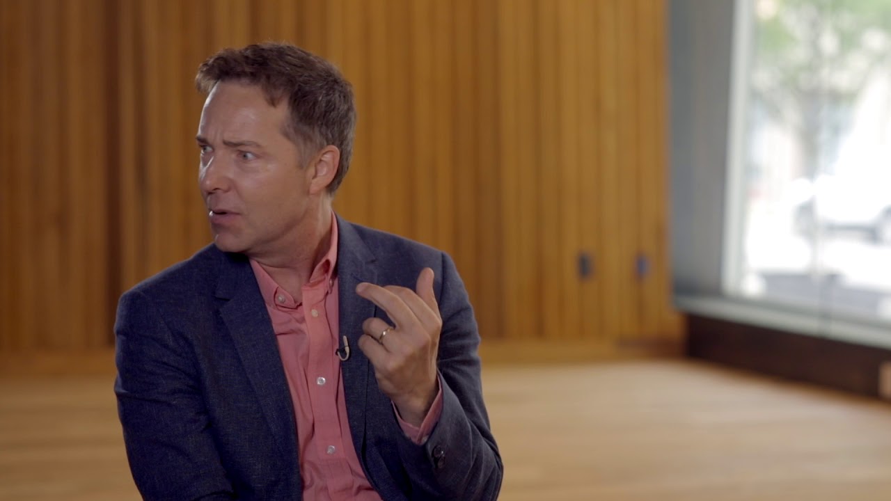 Renee talks with George Newbern about the Scandal finale