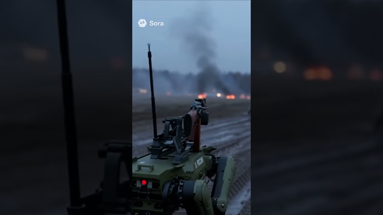Роботизированная пехота РФ. #military #future #Russia