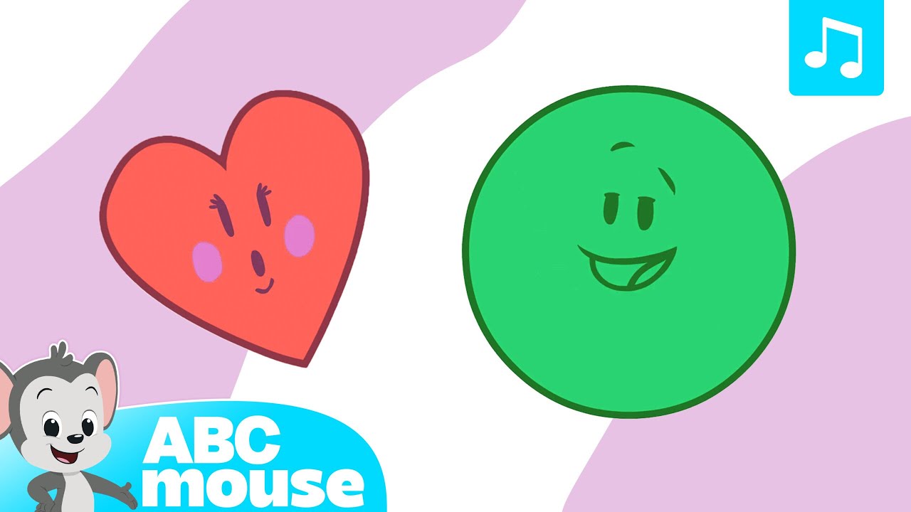 ¡Formas por Todos Lados! 🔺🔵 | Canción de Formas para Niños de ABCmouse 🎵