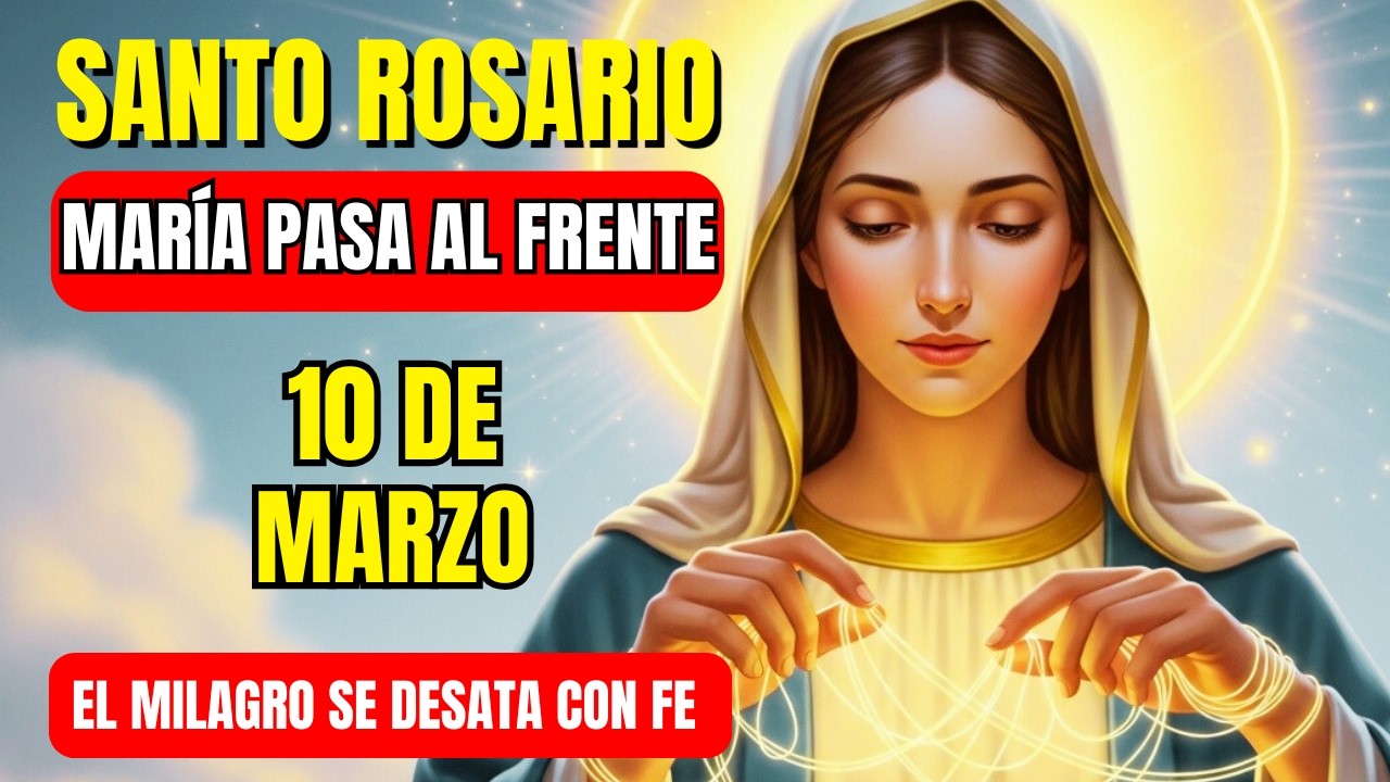 EL NUDO SE DESATA HOY 🌹 Rosario María Pasa al Frente para Causas Imposibles 🙏