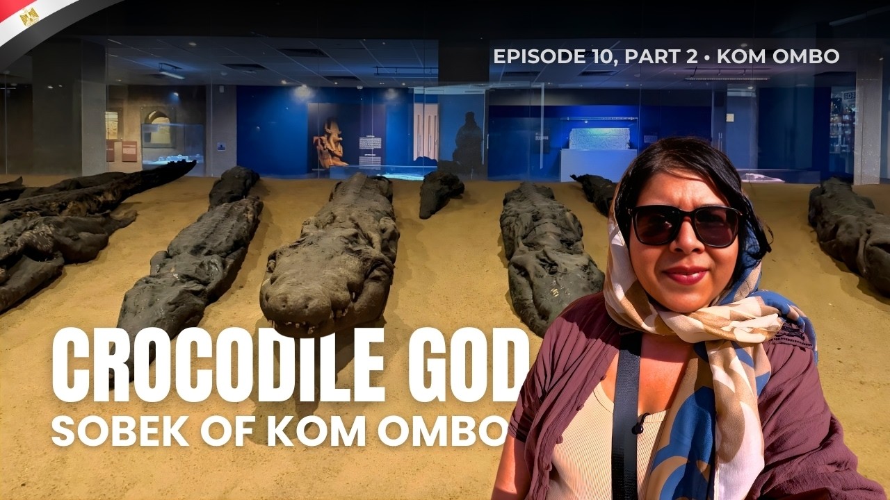 🇪🇬 Egypt Vlog 10 P-2 - Kom Ombo | Temple of Horus & Sobek | Wanas Kato Nile View Room Tour in Aswan