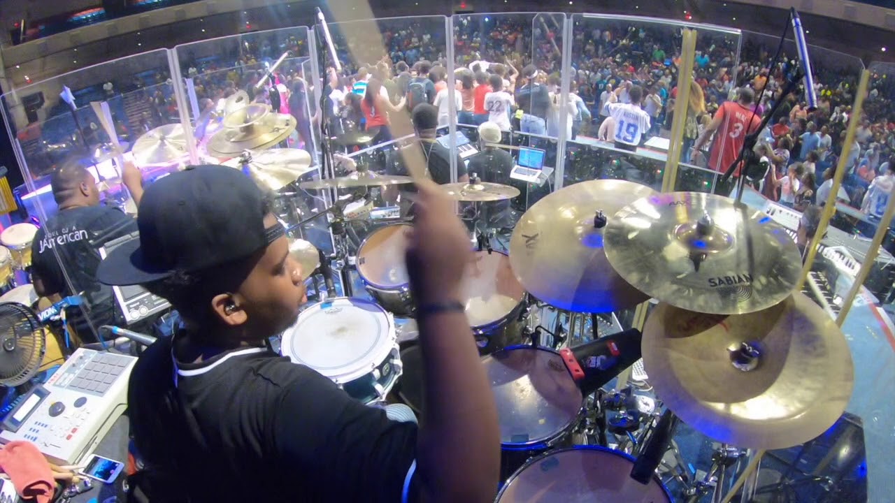 Victory//Tye Tribbet//Live//DRUM CAM\\