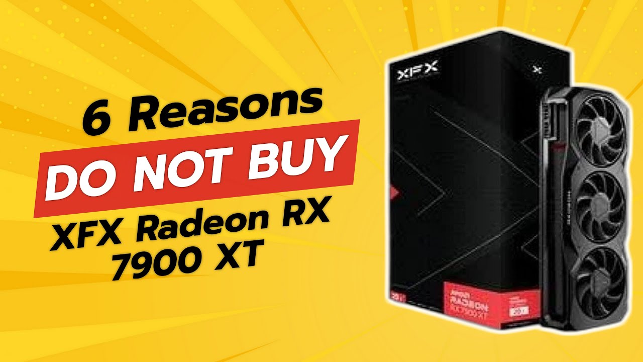 Обзор XFX Radeon RX 7900 XT: 6 причин НЕ покупать 😱💸