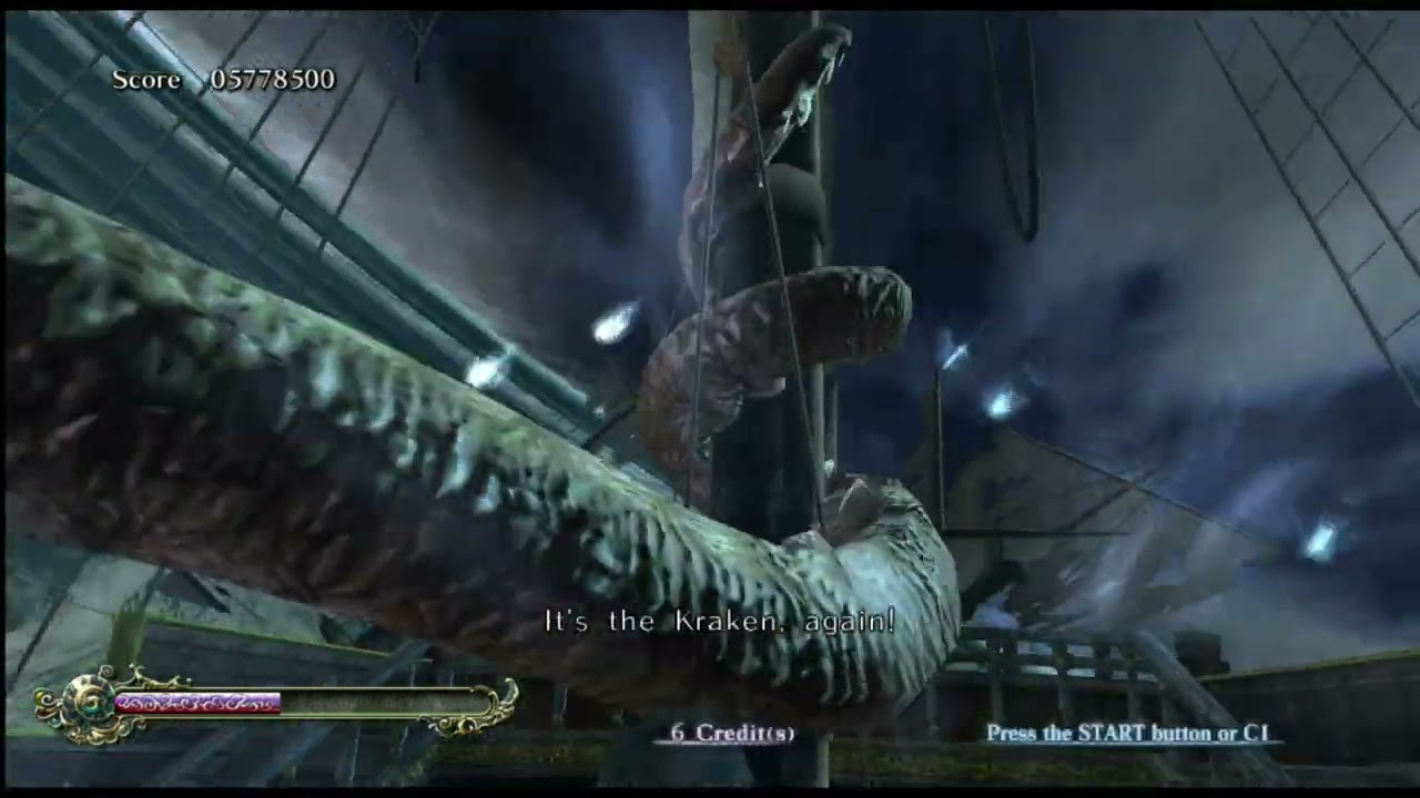 [PS3] Deadstorm Pirates - Arcade Mode : Stage 3 | Great Whirlpool