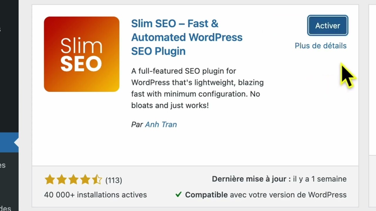 OPTIMISER son site WORDPRESS, Scores Pagespeed et