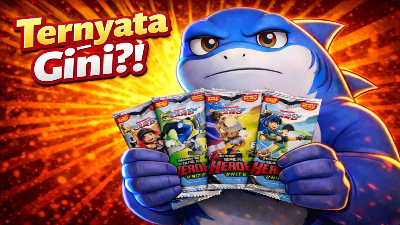 TERNYATA GINI‼️ Unboxing 1 Set Pek Heroes Unite MGC | Mirip Choki Choki Boboiboy Season 2?