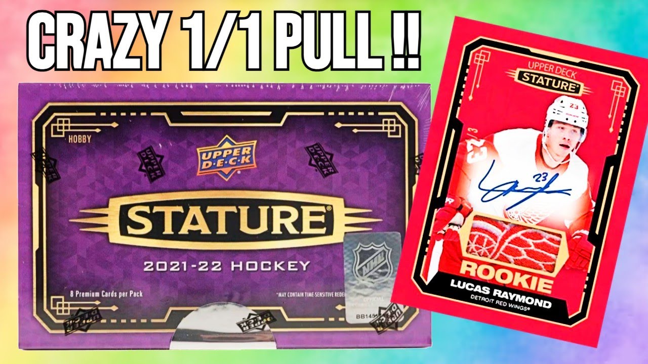 HUGE 1/1 PULL!! 🤯 2021-22 Upper Deck Stature Hockey Box Opening! 🔥