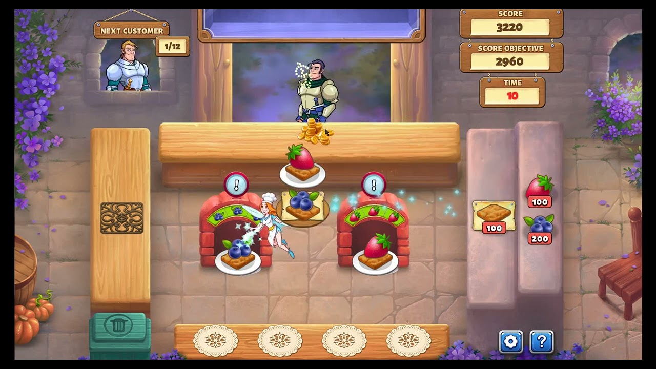 Crazy Cakes 2: Levels 1-5 (Club Pogo game)