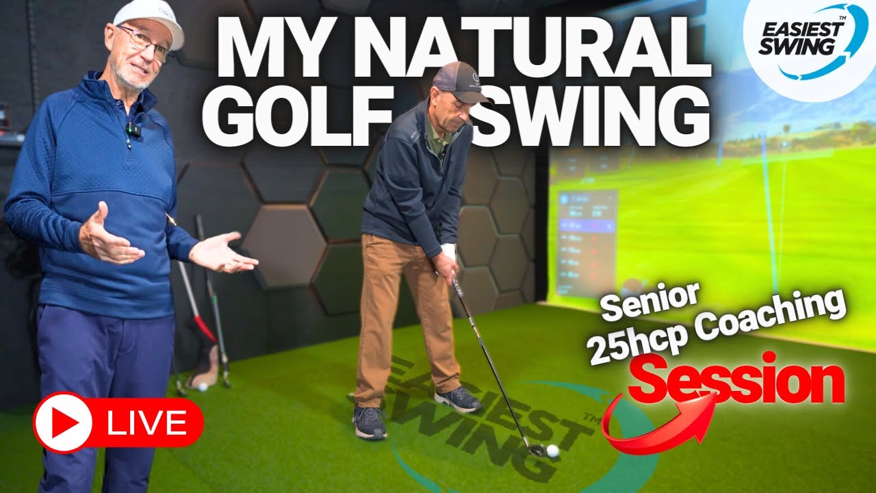 Unlock the Easiest Swing in Golf for Seniors! Live Coaching Session
