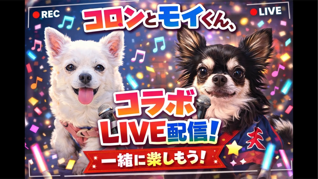 まいこMaiko &コロンcolon がライブ配信中！
