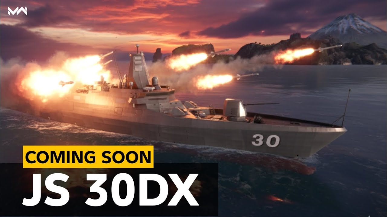 Modern Warships New Leaks : (official) | JS 30DX December Event Gacha Ship 🔥
