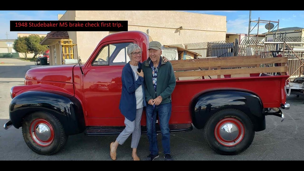 1948 M5 Studebaker truck. Brakes Check Bloomington Indiana.