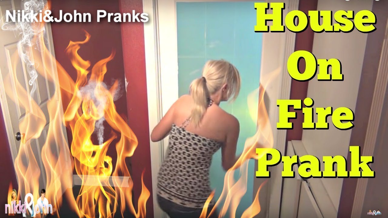 HOUSE ON FIRE PRANK - Top Boyfriend and Girlfriend Pranks