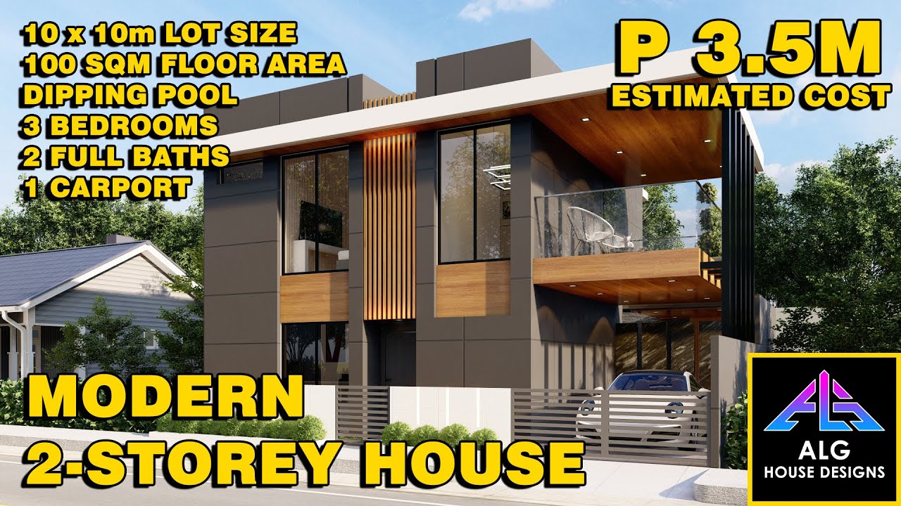 Luxury Modern Two-Storey Home with Pool (2026) | Open-Concept Contemporary House | ALG Designs