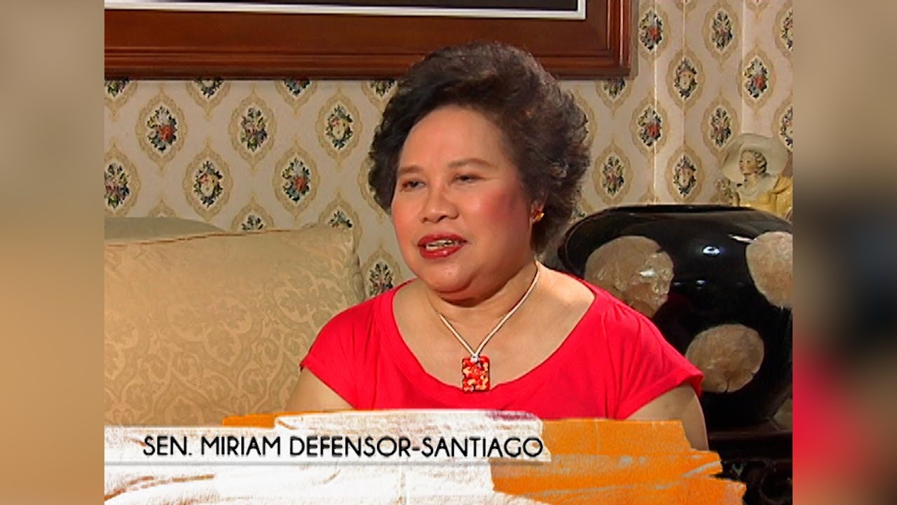 Miriam Defensor-Santiago: Ang Paninindigan ni Miriam | Anggulo