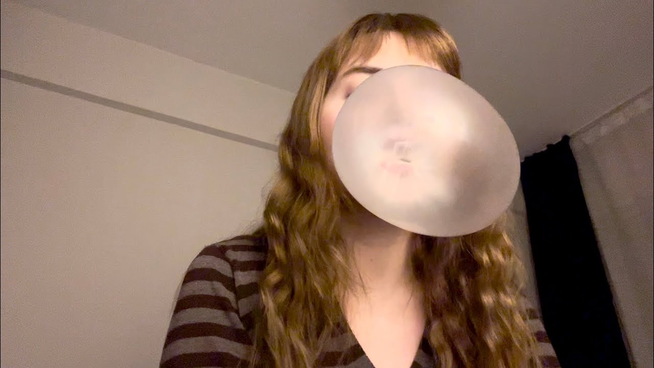 bubble gum asmr | hello... do you remember me? miss you...