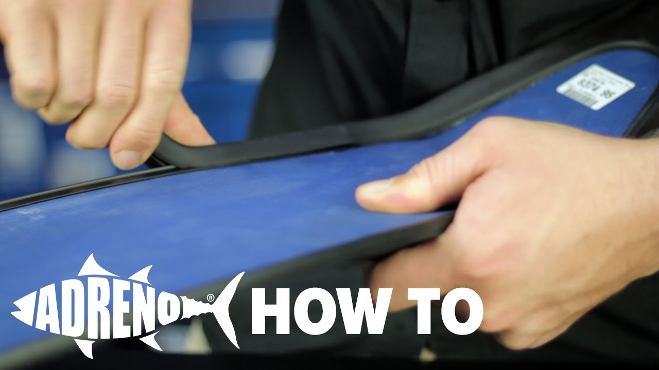 How To Insert Fin Blades into Foot Pockets | ADRENO