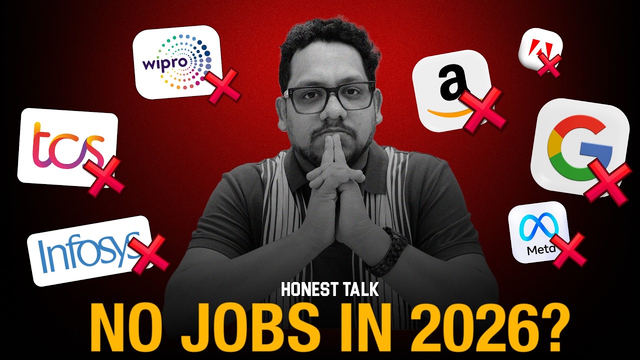 Honest future of IT Jobs | Job Market in 2026 | When Layoffs will end?