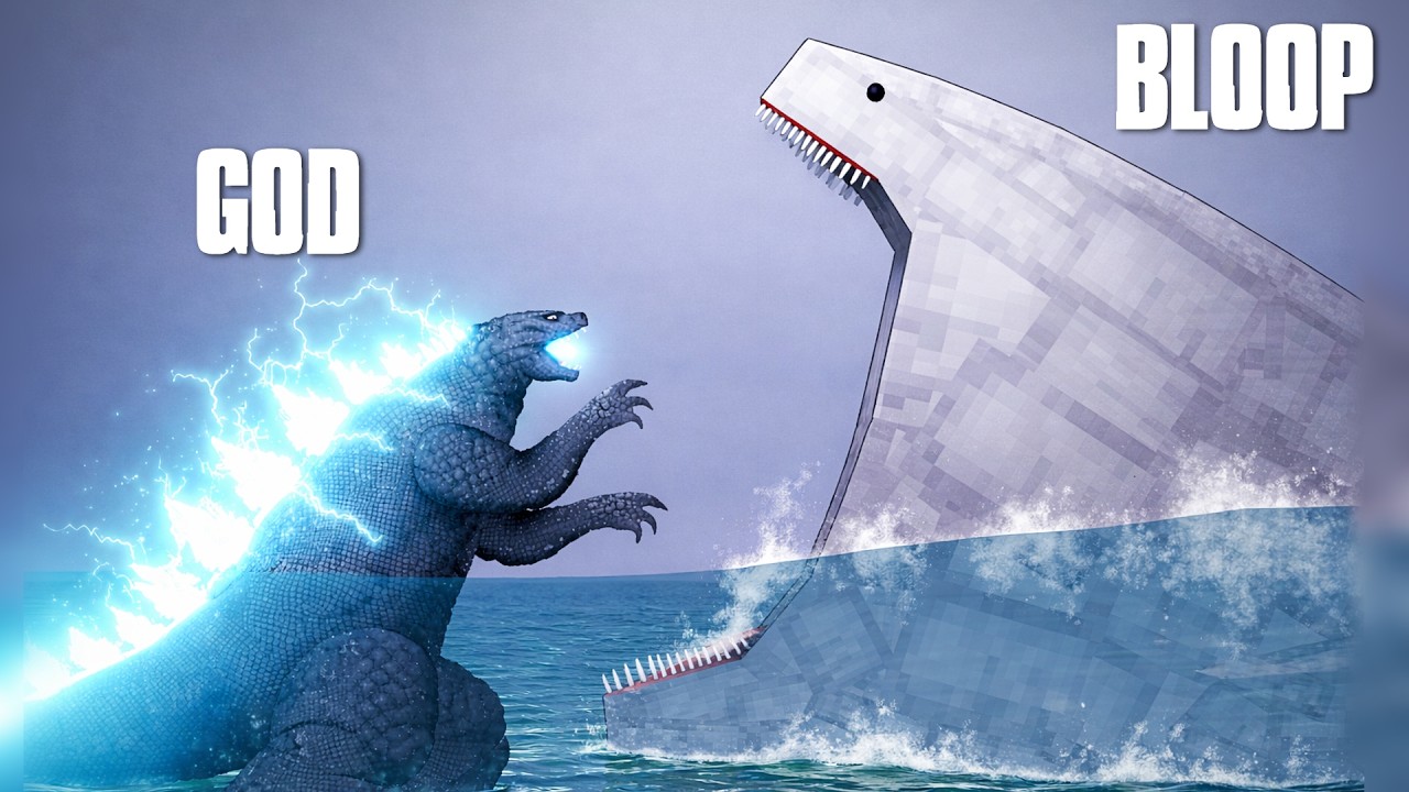 Godzilla 2025 vs The Bloop 2025  Battle in The Deep SeaI !!!