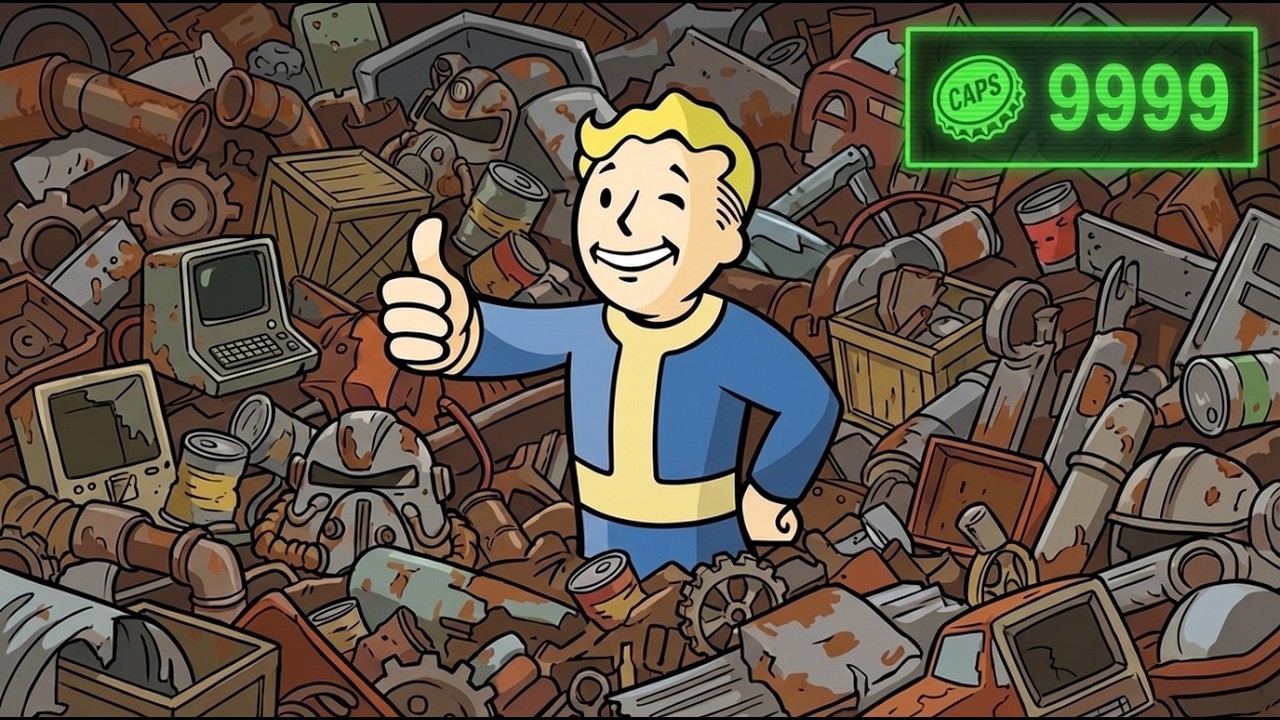 Я ПРОДАЛ ВЕСЬ ЛУТ В FALLOUT 4