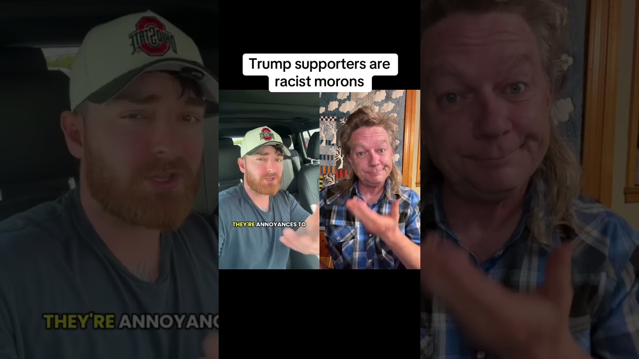 Trump supporters are racist morons